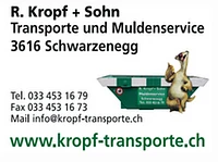 R. Kropf + Sohn Transporte und Muldenservice logo