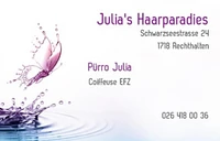 Julia's Haarparadies-Logo