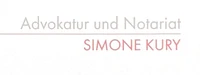 Advokatur und Notariat lic. iur. Simone Kury-Logo