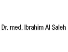 Dr. med. Al Saleh Ibrahim