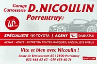 Garage-Carrosserie D. Nicoulin Sàrl-Logo