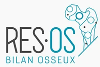 Logo Res'Os : bilan osseux et composition corporelle. Clinique générale Ste Anne