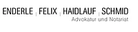 Logo Advokatur Enderle Felix Haidlauf Schmid Bron