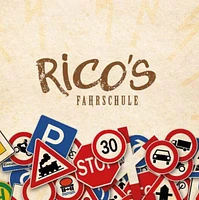 Rico's Fahrschule-Logo
