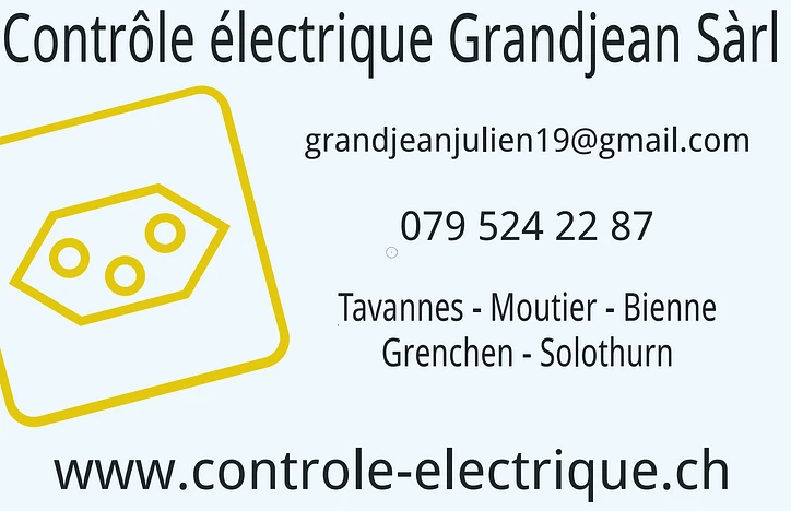 Contrôle électrique Grandjean Sàrl