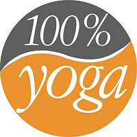 100% Yoga logo
