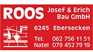 Logo Roos Josef & Erich Bau GmbH