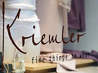 Kriemler - fine things to wear logo
