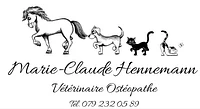 Logo Marie-Claude Hennemann Vétérinaire Ostéopathe