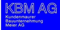 Logo KBM AG Kundenmaurer Bauunternehmung Meier AG