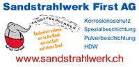 Logo Sandstrahlwerk First AG