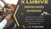 X Lusive Chauffeur Services, Jon Kirschner logo