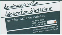 Logo Vuille Dominique Atelier tapissière