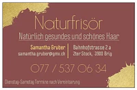 Naturfrisör Samantha Gruber-Logo