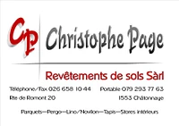 Logo Christophe Page Revêtements de sols Sàrl