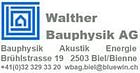 Walther Bauphysik AG/SIA