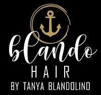 Coiffeure blando hair logo