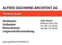 Gschwind Alfred Architekt AG logo