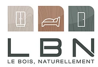 Logo LBN Ébénisterie, Menuiserie