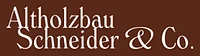 Logo Altholzbau Schneider & Co.