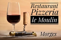 Café Restaurant Pizzeria Le Moulin-Logo
