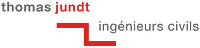 Logo Thomas Jundt Ingénieurs Civils SA