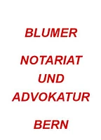 Logo Blumer - Notariat und Advokatur