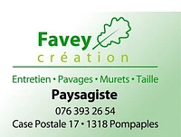 Logo Favey Création Sàrl