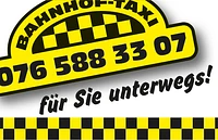 Bahnhof-Taxi logo