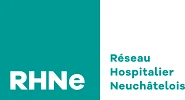 Logo RHNE Réseau hospitalier neuchâtelois - Policlinique du Val-de-Travers