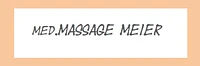 Med. Massage Meier logo