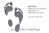 Mobile Fusspflege Hedi Künzli-Logo