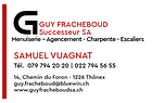 Guy Fracheboud Successeur SA