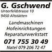 Gschwend Land und Hoftechnik GmbH