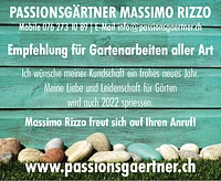 Passionsgärtner Massimo Rizzo-Logo