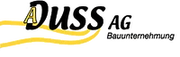 Logo Duss A. AG, Tiefbau und Belagsunternehmung