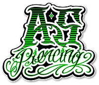 A.S. Piercing logo