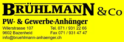 Brühlmann + Co., PW- & Gewerbeanhänger