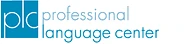 Logo professional language center