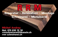 RRM Schreinerei - Menuiserie-Logo