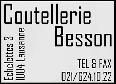 Coutellerie Besson