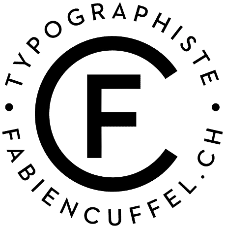 Fabien Cuffel, Typographiste
