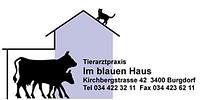 Logo TIERARZTPRAXIS im blauen Haus AG