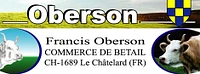 Commerce de bétail Francis Oberson logo