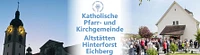 Logo Pfarramt und Pfarreisekretariat röm.-kath. Altstätten