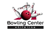 Logo Bowling Center White Line