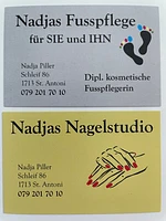 Nadjas Fusspflege für SIE und IHN & Nadjas Nagelstudio-Logo