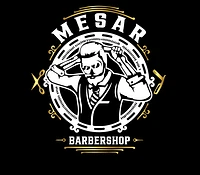 Mesar barbershop logo