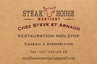 Logo Steak House chez Steve et Arnaud