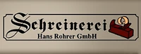 Logo Schreinerei Hans Rohrer GmbH